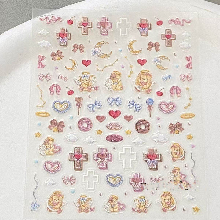 ins Wind Good-looking ccd Stickers Retro Artistic Journal Stickers ipad Phone Water Bottle diy Waterproof Nail Stickers - Leokee case