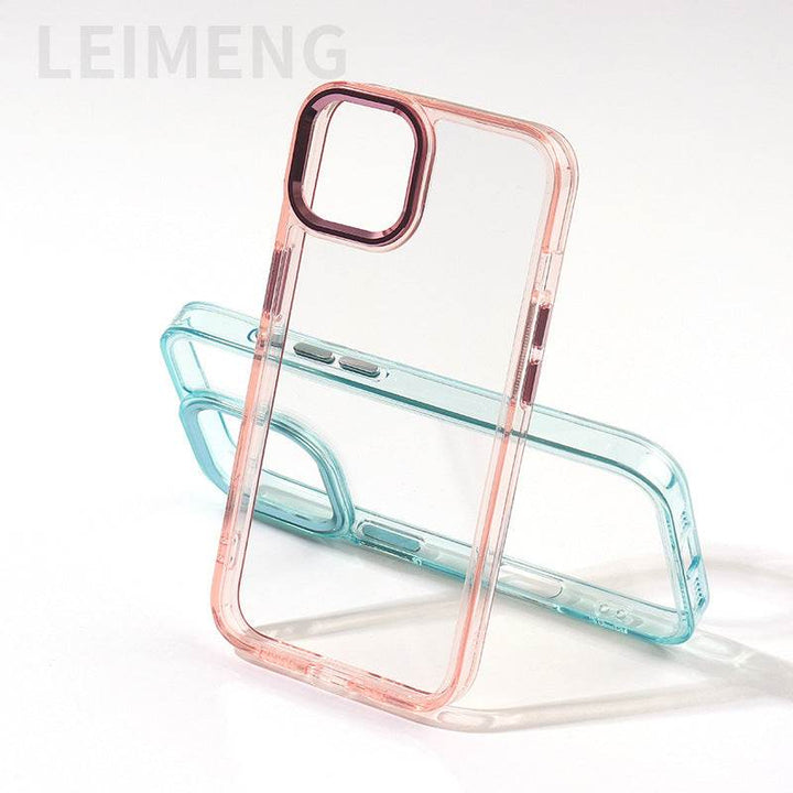 Simple and transparent phone case that can be customized - Leokee case