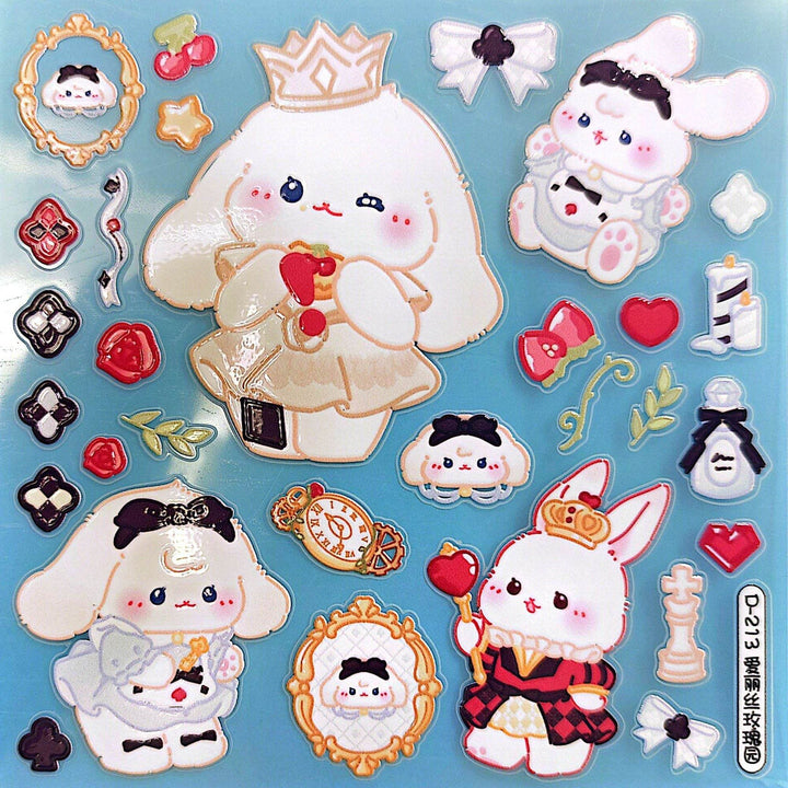 Embossed Sticker/Waterproof and Oil-Proof/DIY Handmade - Leokee case