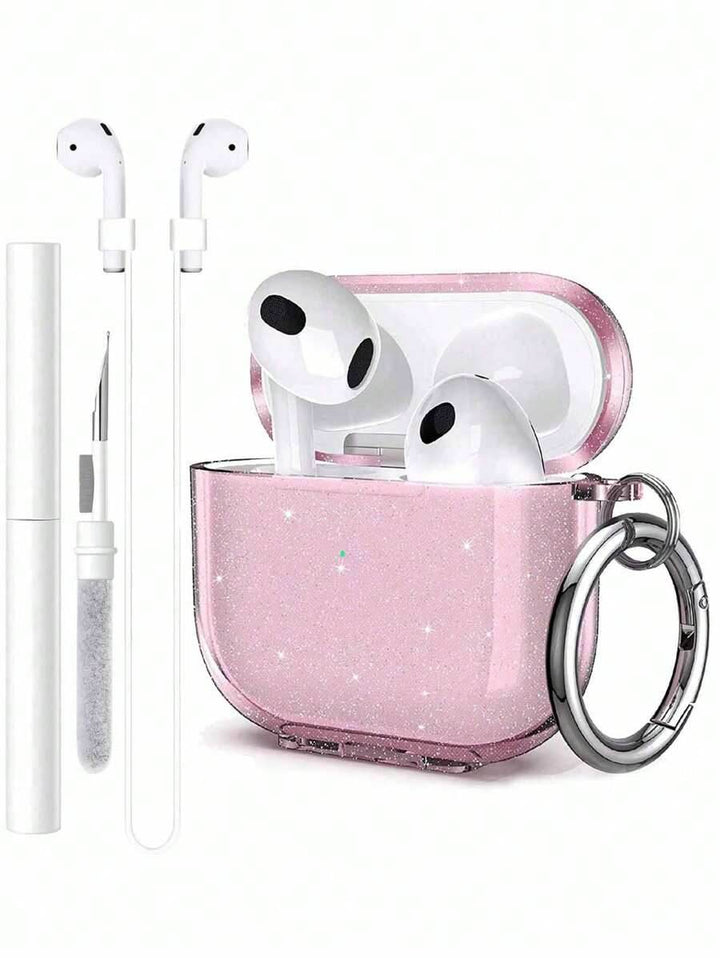 Stand Silicone Protective Case For Original Pro2/4 Pro/ 3/2/1, Transparent Bluetooth Earphone Cover Soft Earphone Case - Leokee case