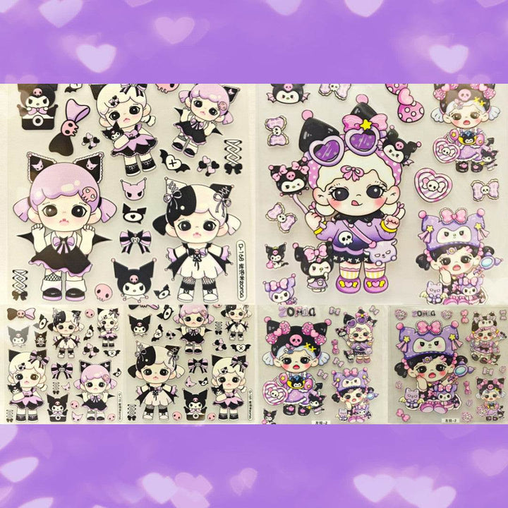 Embossed Sticker/Waterproof and Oil-Proof/DIY Handmade - Leokee case