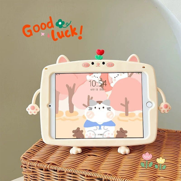 Kitty iPad10Protective Cover Shell9Generation air5/6Apple10.2Inch Tablet11Generation A16Silicone soft