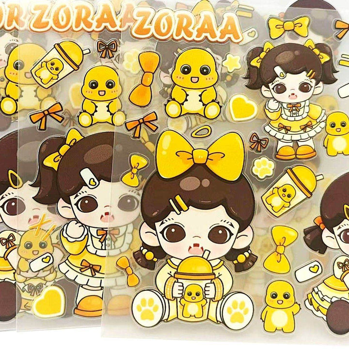 Embossed Sticker/Waterproof and Oil-Proof/DIY Handmade - Leokee case