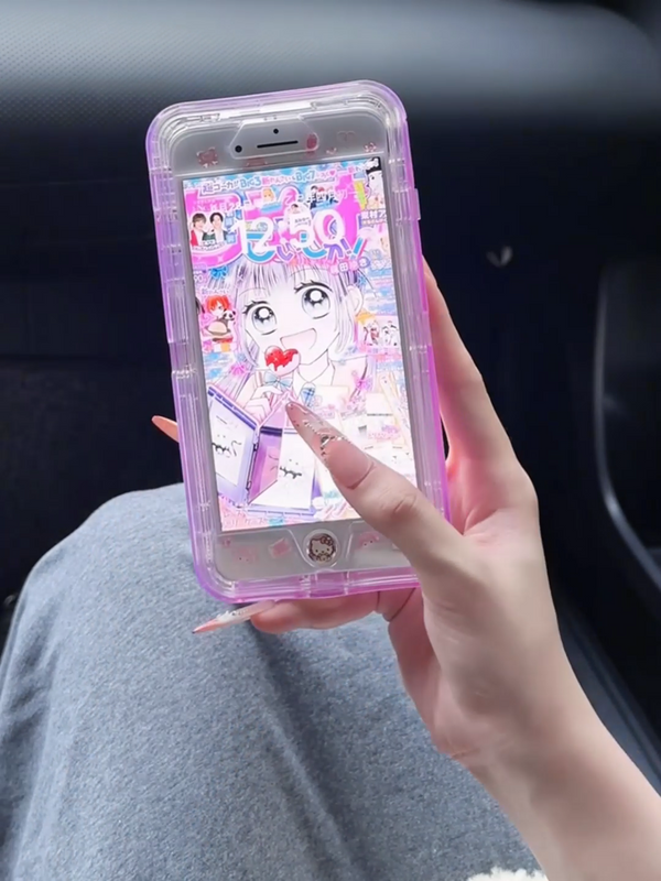 Transparent iPhone Case 3-in-1 Full Body Protection with Screen & Camera Guard