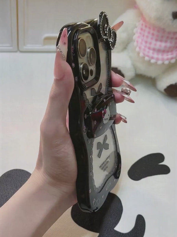 New Lovely Anti-fall Cover Funda Shockproof Luxury Stylish INS Korean Cute Phone Case For iPhone 16 15 14 13 Pro Max For HelloKi