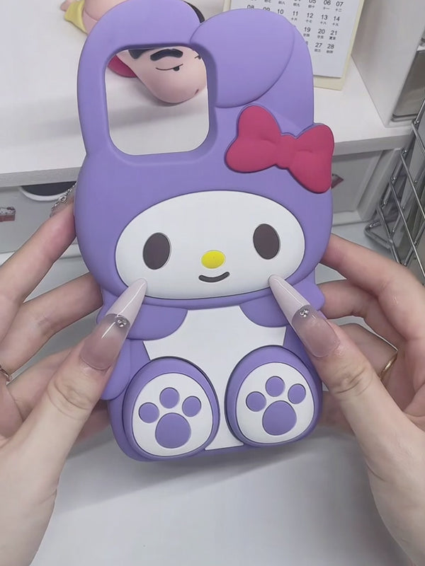 Sit & Stand Melody 3-D Cat Paw Phone Case